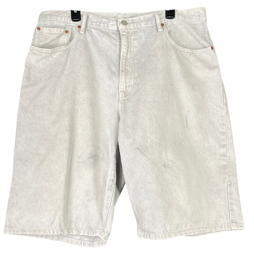 Levis 569 Loose Straight Denim Shorts Men W38 Relaxed Skater Streetwear Classic